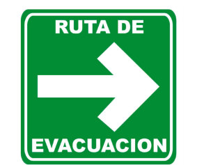 Ruta de evacuación